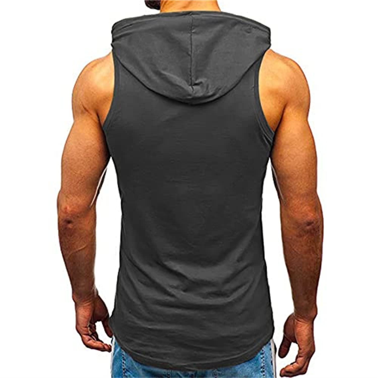 HOTCAT Men's Muscle Tank Top - Workout Gym Vest for Bodybuilding & Fitness Training | Ideal for Gym, Running, and Athletic Performance