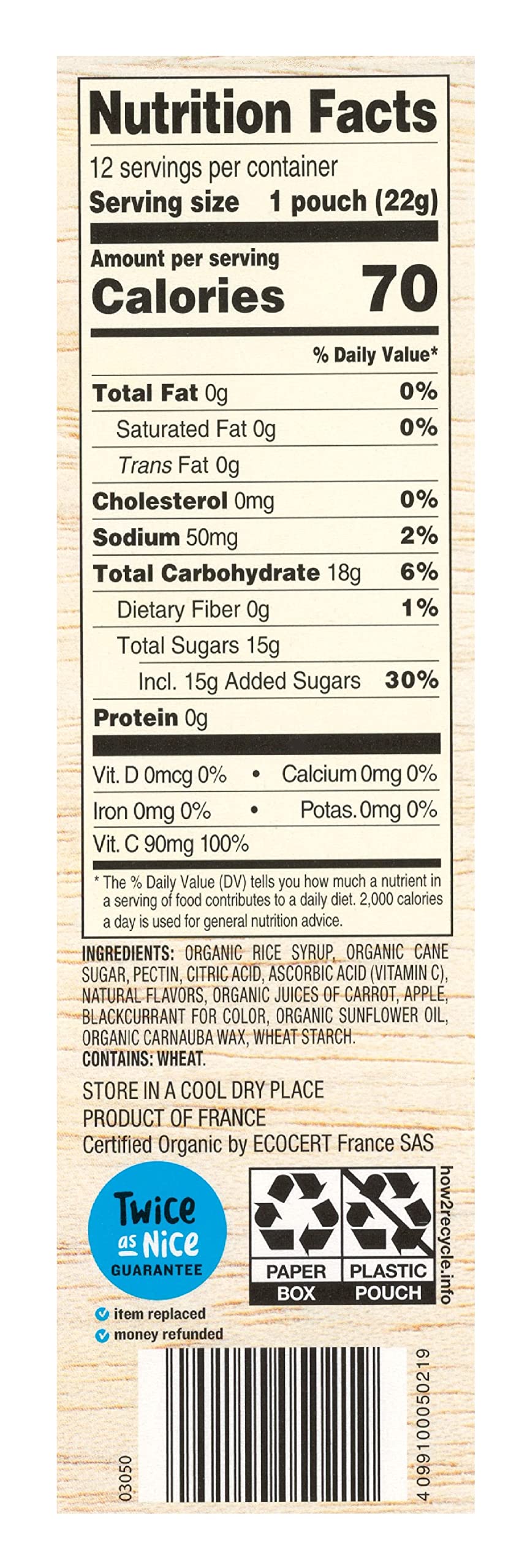 Simply Nature Organic Mixed Berry Fruit Snacks - 9.6 oz (Pack of 3) | Healthy Gluten-Free Vegan Gummy Treats for Kids & Adults | Perfect for Lunchboxes, Road Trips & On-the-Go Snacking