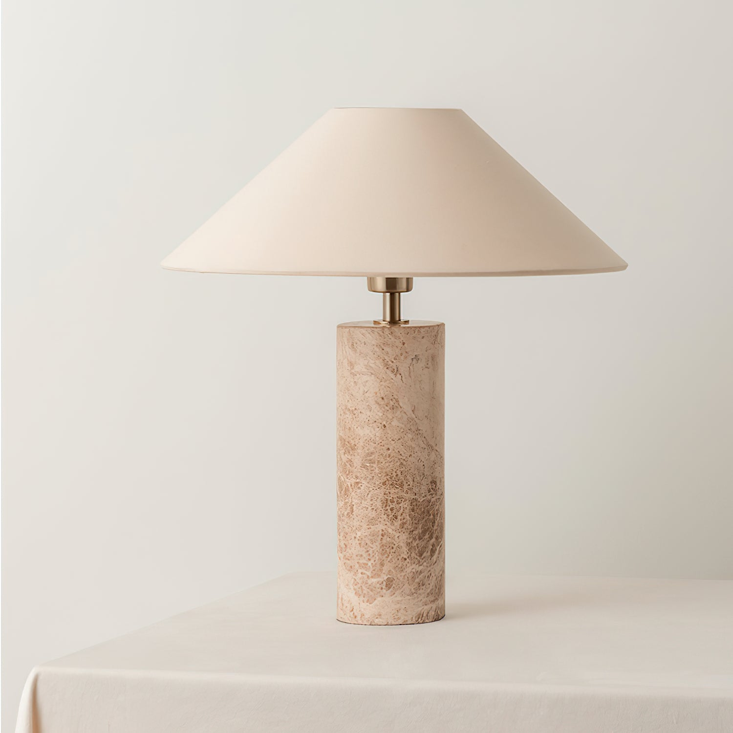 Elsie Marble Table Lamp - Modern Bedside & Living Room Lighting - Elegant Home Decor for Bedroom, Office & Study