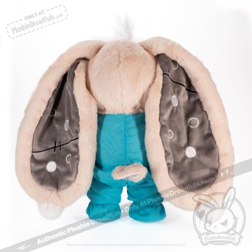Plushie Dreadfuls Immunocompromised Rabbit Stuffed Animal - Soft Cuddly Plush Toy for Kids, Adults & Collectors | Perfect Gift for Hospital Stays, Comfort & Awareness