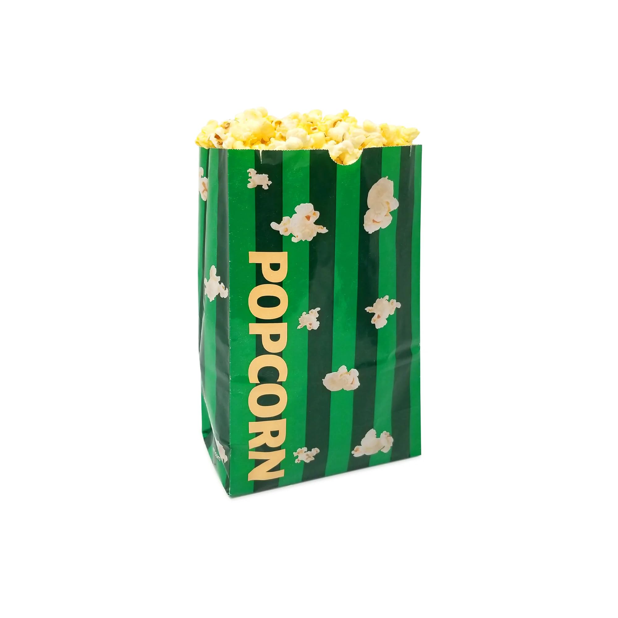 130-oz. Extra Large Laminated Popcorn Bags - Bulk 500 Count - Perfect for Movie Theaters, Concessions & Party Snacks - Commercial Grade Popcorn Containers