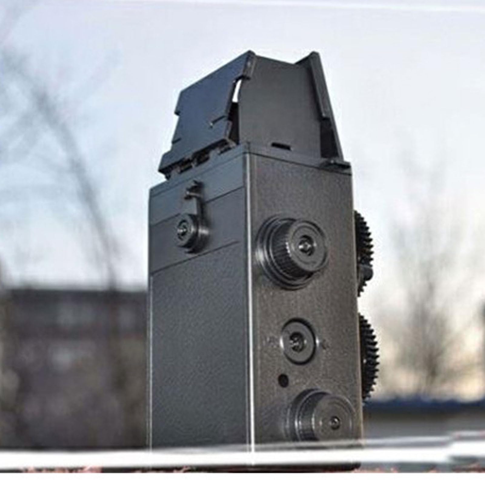 Vintage 35MM Dual Lens TLR Film Camera - Classic Retro DIY Double Reflex Camera for 35MM/135 Film - Perfect for Photography Enthusiasts & Vintage Style Shooting