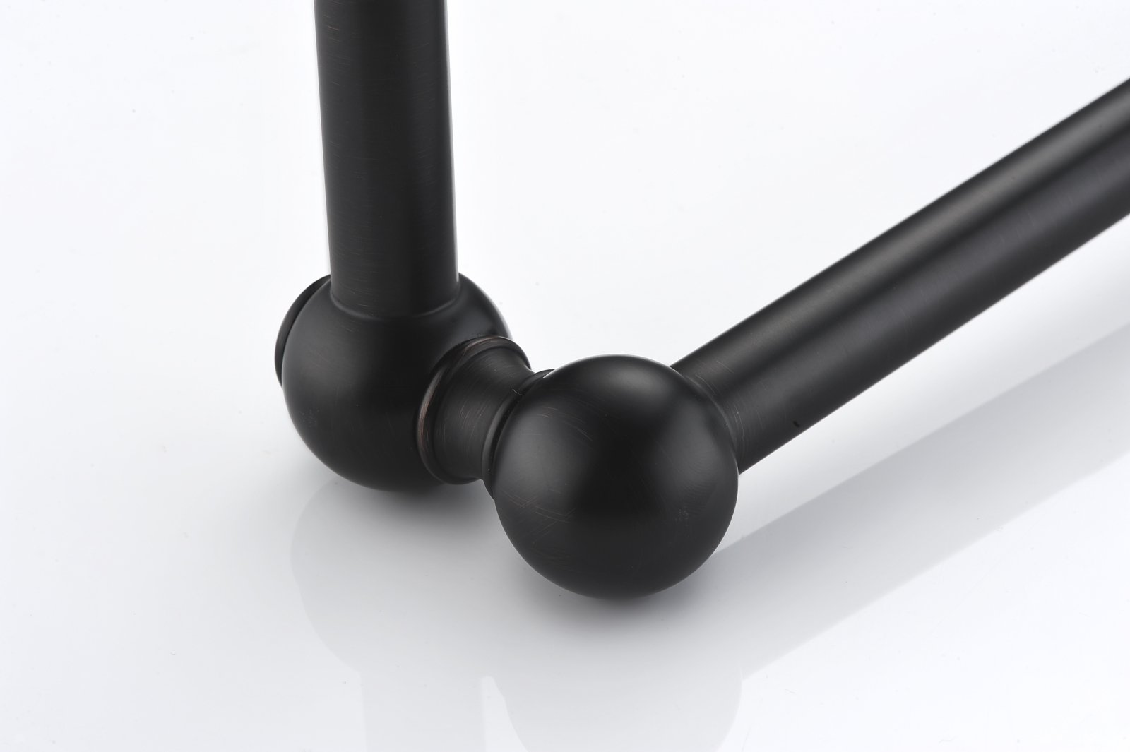 Premium Bronze Pot Filler Faucet - Wall Mount Oil Rubbed Bronze with Dual Swing Joints & 24