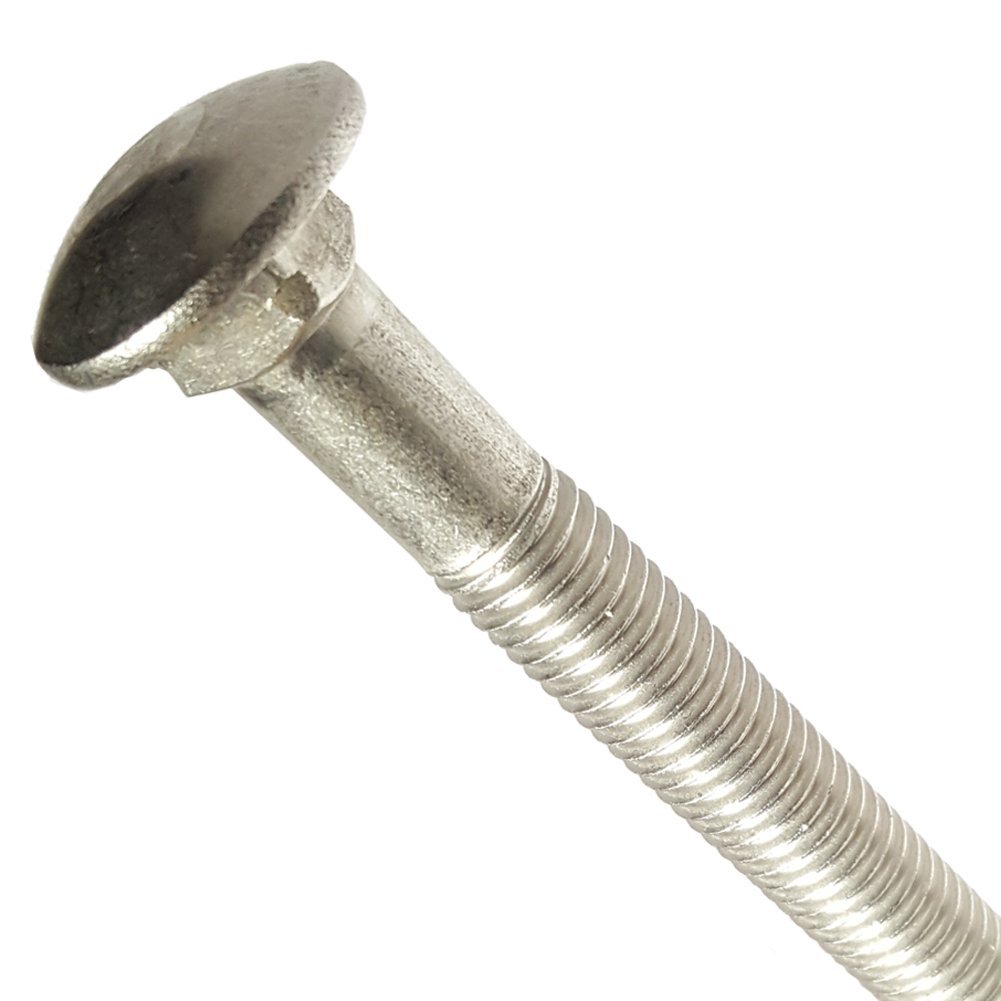 Stainless Steel 18-8 Carriage Bolts 5/8-11 x 7 - for Furniture & Construction