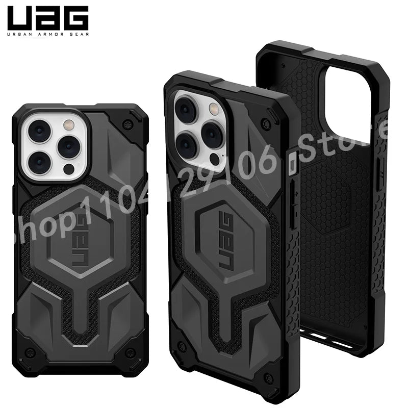 iPhone 16 Pro Case - UAG Monarch Pro Kevlar Rugged Protective Cover | Military Drop Tested | Shockproof & Scratch Resistant | Perfect for Outdoor Adventures, Travel & Daily Use