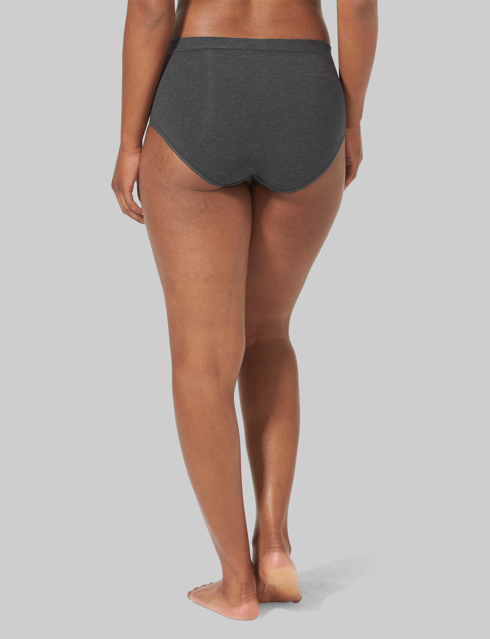 Women's Cool Cotton High Rise Briefs - Soft & Breathable Underwear for Everyday Comfort | Perfect for Workouts, Yoga & Lounge Wear