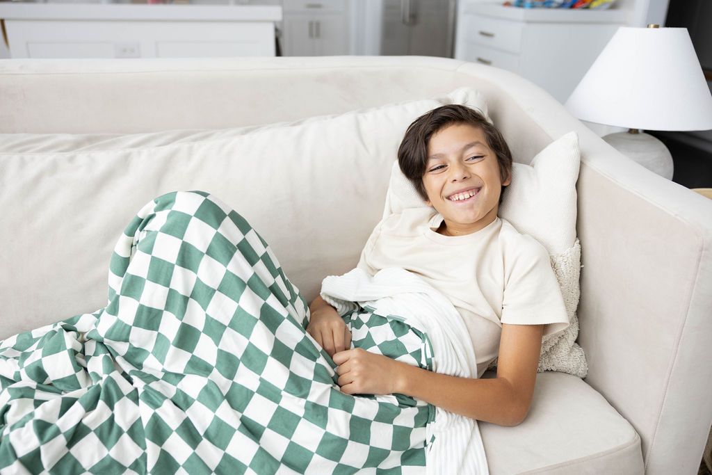 Portable Travel Blanket - Lightweight & Cozy for Camping, Airplane, and Outdoor Adventures | On The Go Blanket for Picnics, Road Trips, and Beach Days