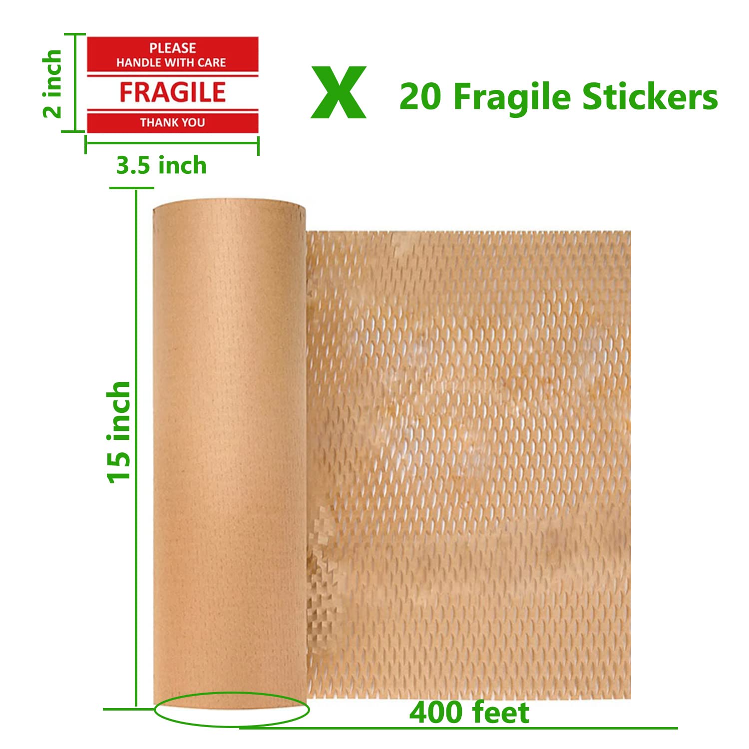 Honeycomb Packing Paper Wrap 15