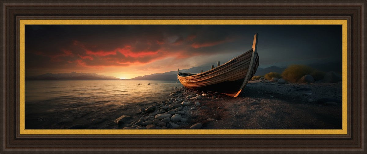 Fishers of Men Large Wall Art - Inspirational Christian Home Decor for Living Room, Bedroom & Office - Perfect Gift for Religious & Faith-Based Spaces