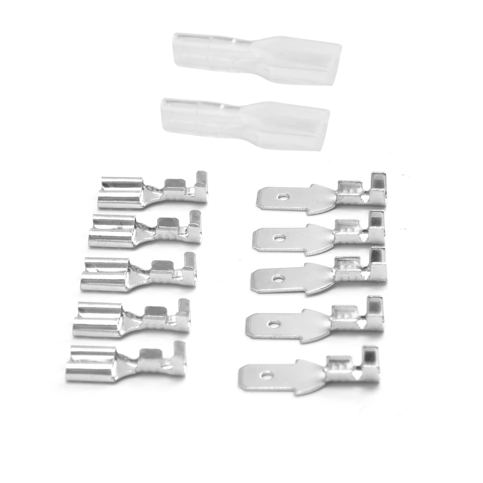 200Pcs Heat Shrink Wire Connectors - Waterproof Insulated Electrical Terminals for Automotive, Motorcycle & Home Appliances | DIY Electrical Repairs, Vehicle Wiring & Electronics Projects