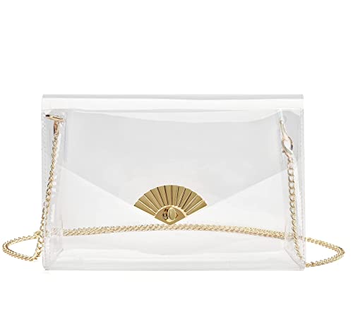 Clear Bag-gold Chain