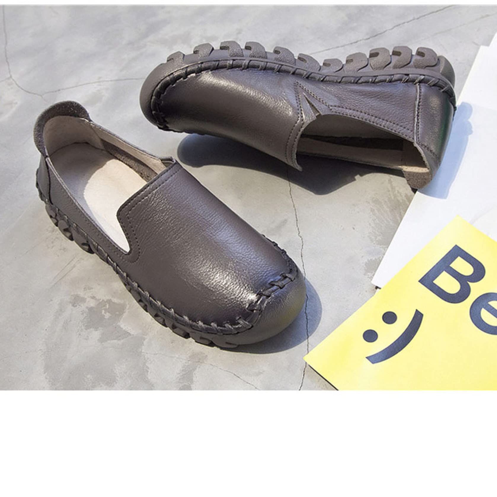 Women's Classic Slip-On Penny Loafers - Comfortable Flat Moccasins with Patent Round Toe | Perfect for Office, Casual Outfits & Travel