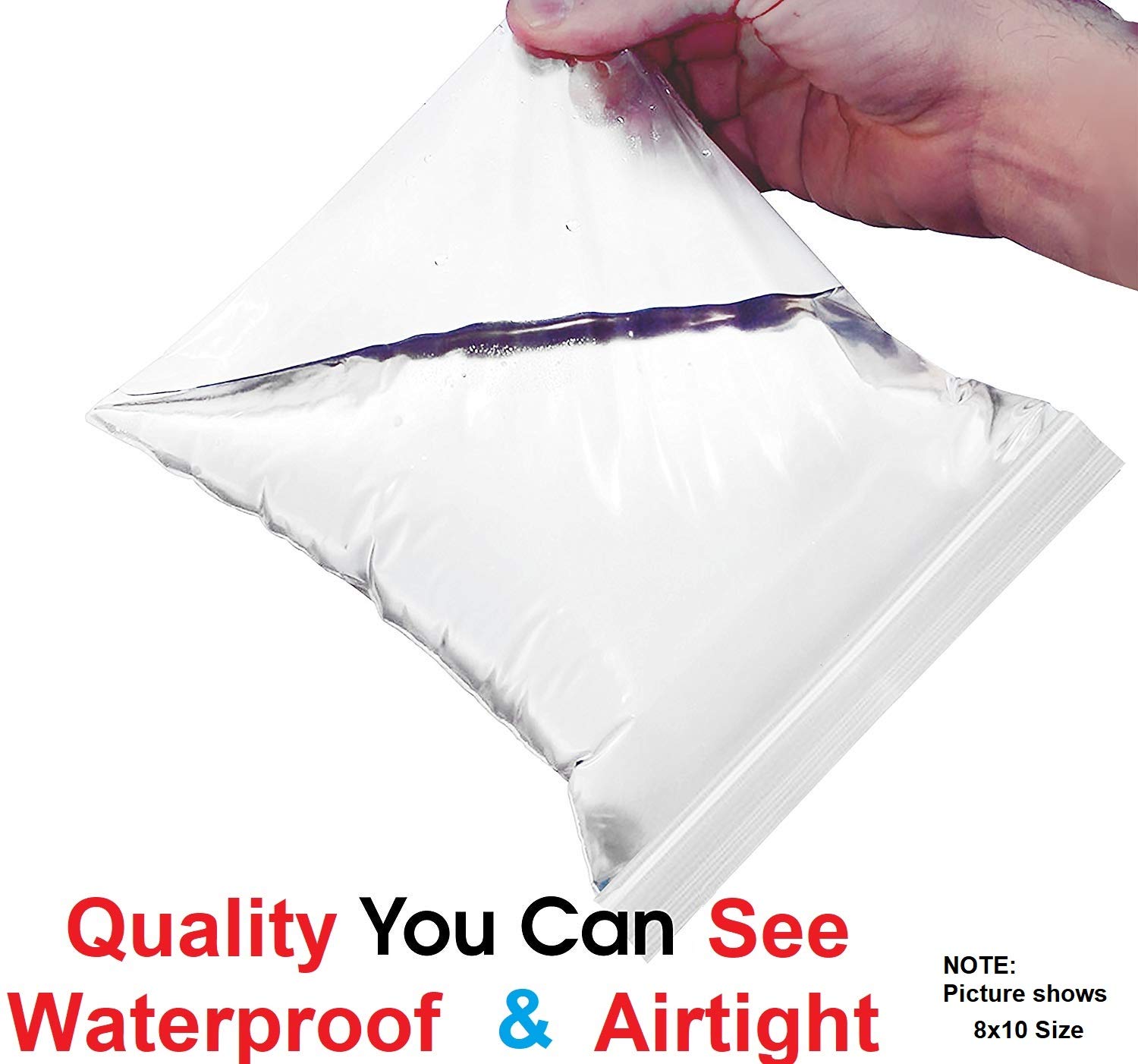200 Pack 3x3 Inches 2 Mil Clear Resealable Plastic Zip Bags with Lock Seal Zipper - Perfect for Jewelry, Crafts, Snacks & Small Parts Storage