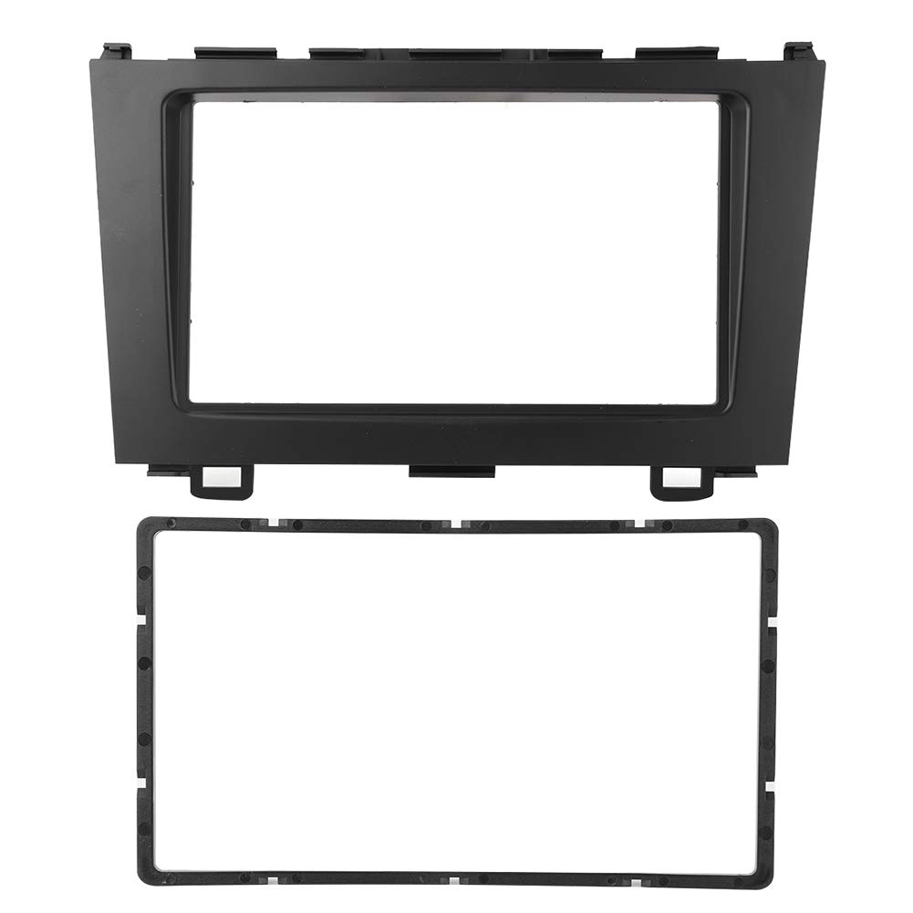 Fydun 2 Din Car Stereo Dash Panel Kit for Honda CRV 2007-2010 | Radio DVD Fascia Frame Trim | Perfect Fit & Easy Installation | Upgrade Your Car Audio System for Better Driving Experience