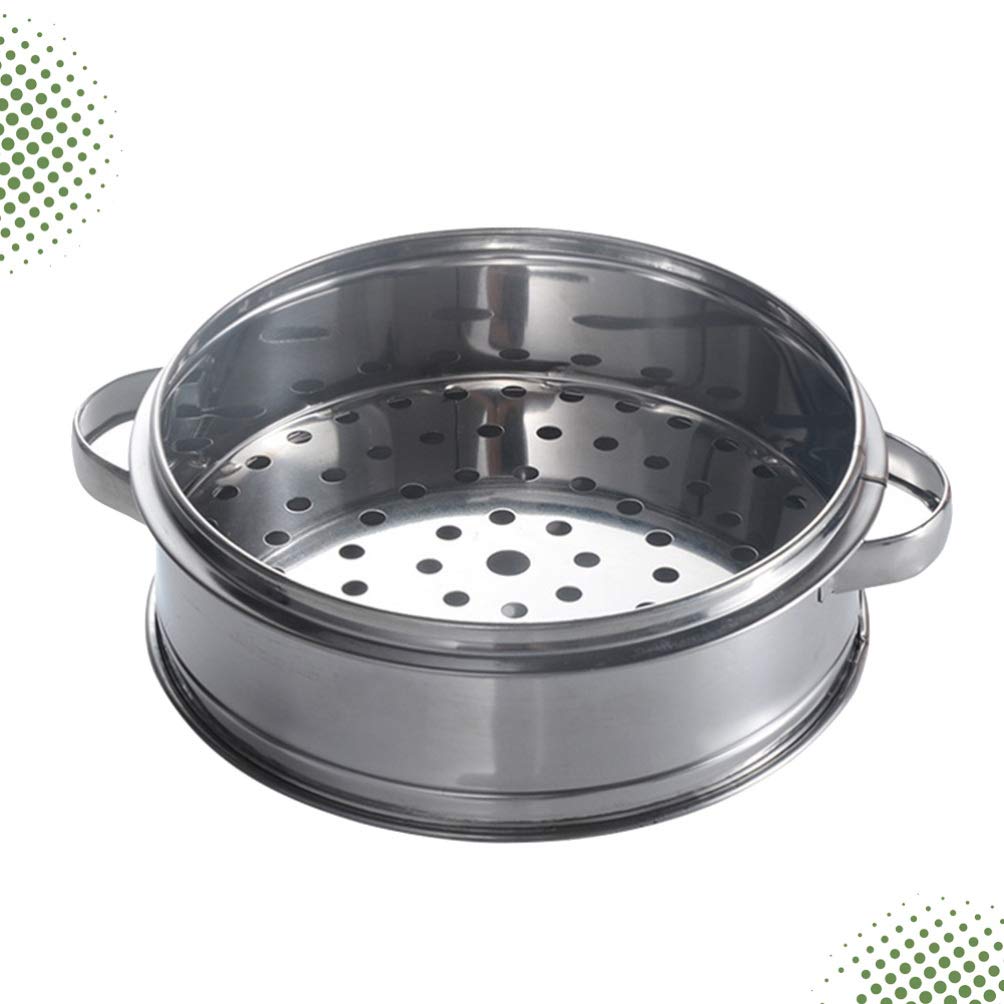 Stainless Steel Steamer Basket for Cooking, Steaming Buns & Vegetables - Perfect for Dumplings, Dim Sum & Healthy Meals