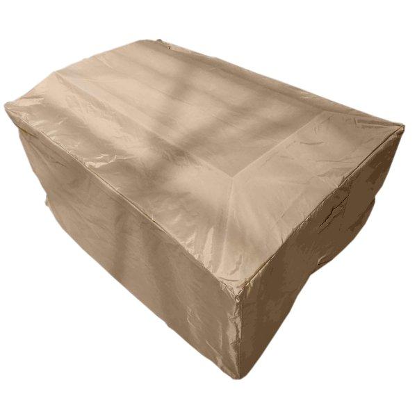 Hiland Heavy Duty Waterproof Two Tiered Fire Pit Cover - Outdoor Patio & Backyard Fire Pit Protection for All Seasons