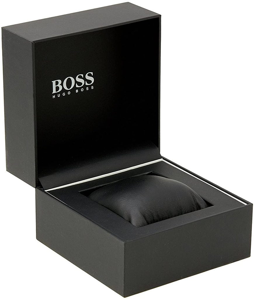 HUGO BOSS Men's Black Grand Prix Chronograph Watch 1513474 - Stylish Luxury Timepiece for Business, Formal Events & Everyday Wear
