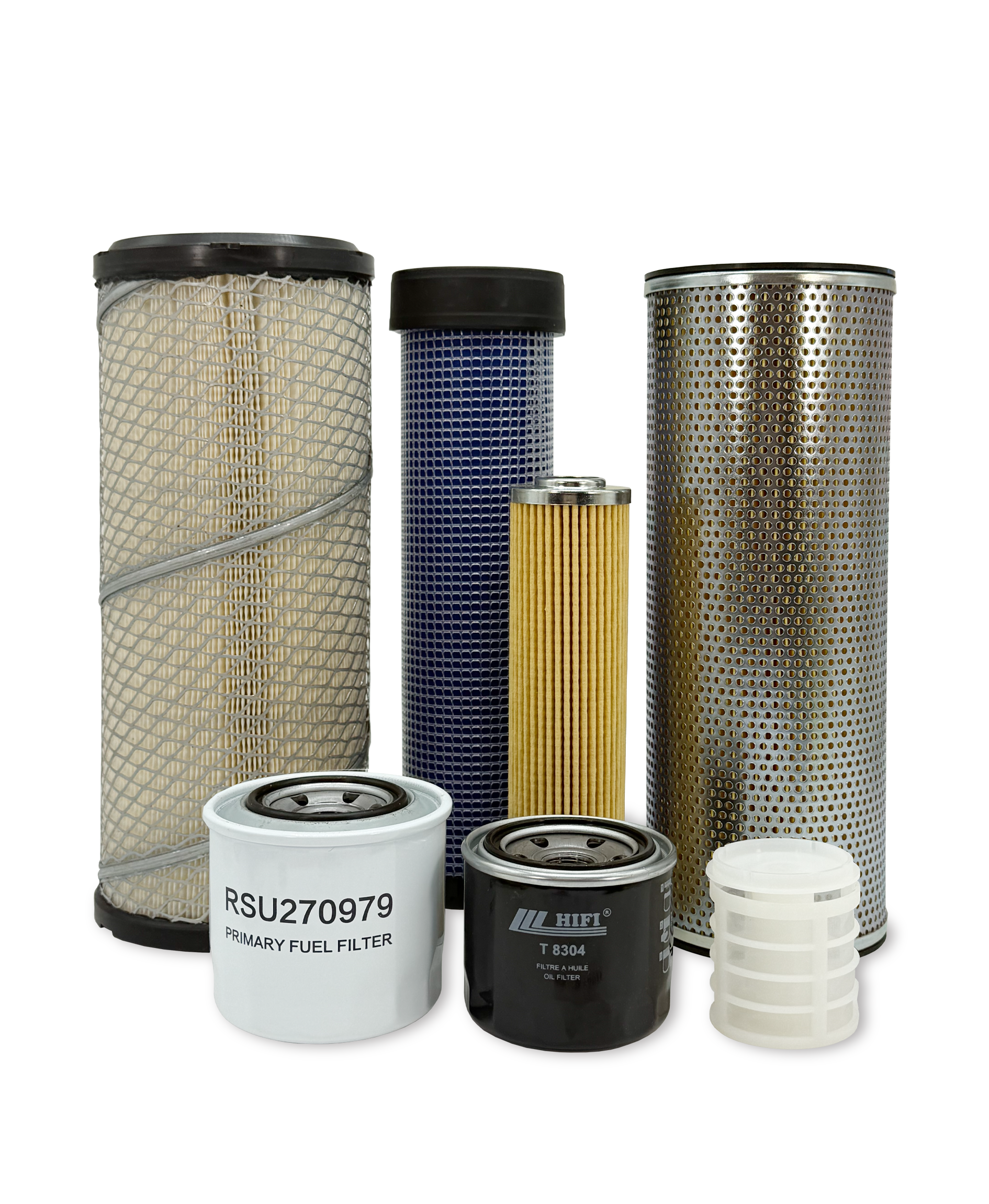 Takeuchi TL120 Track Loader HERO® Maintenance Filter Kit - Air, Oil & Hydraulic Filters for Construction Equipment Maintenance