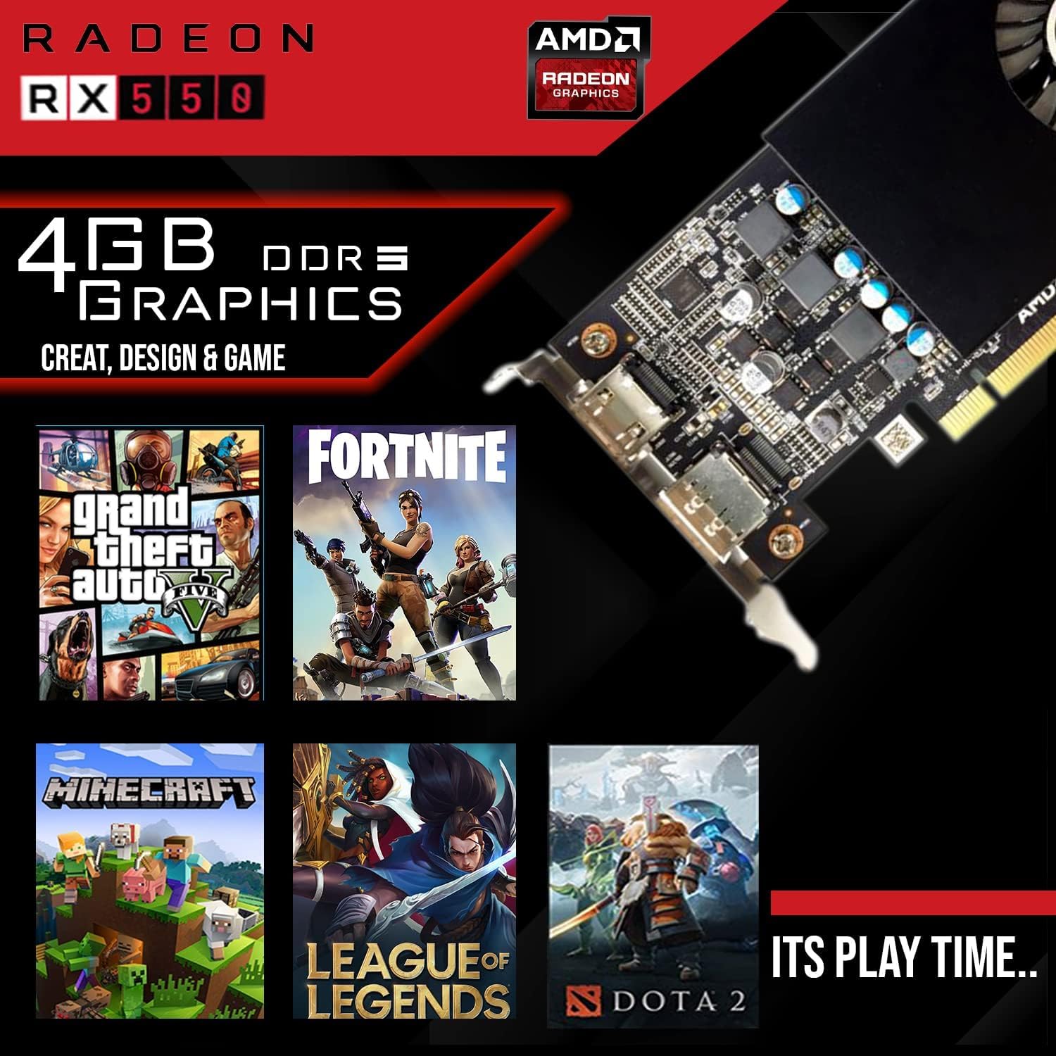 HP G3 Gaming PC - Intel i7, 16GB RAM, RX 550 | Perfect for Esports & Streaming