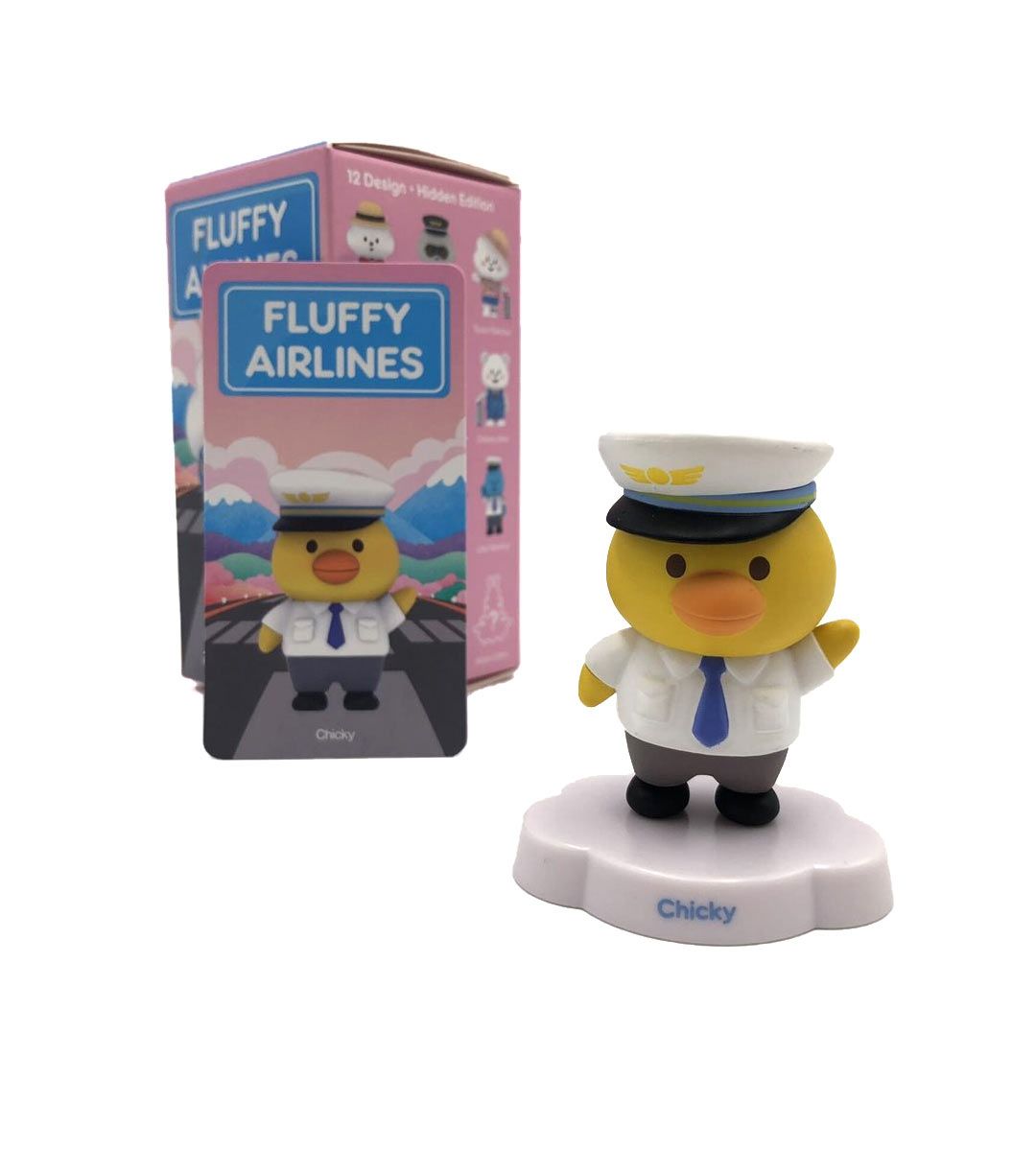 Mr. White Cloud Fluffy Airlines Plush Toy - Soft Stuffed Animal for Kids & Collectors | Perfect for Bedtime Cuddles, Nursery Decor, and Gift Giving