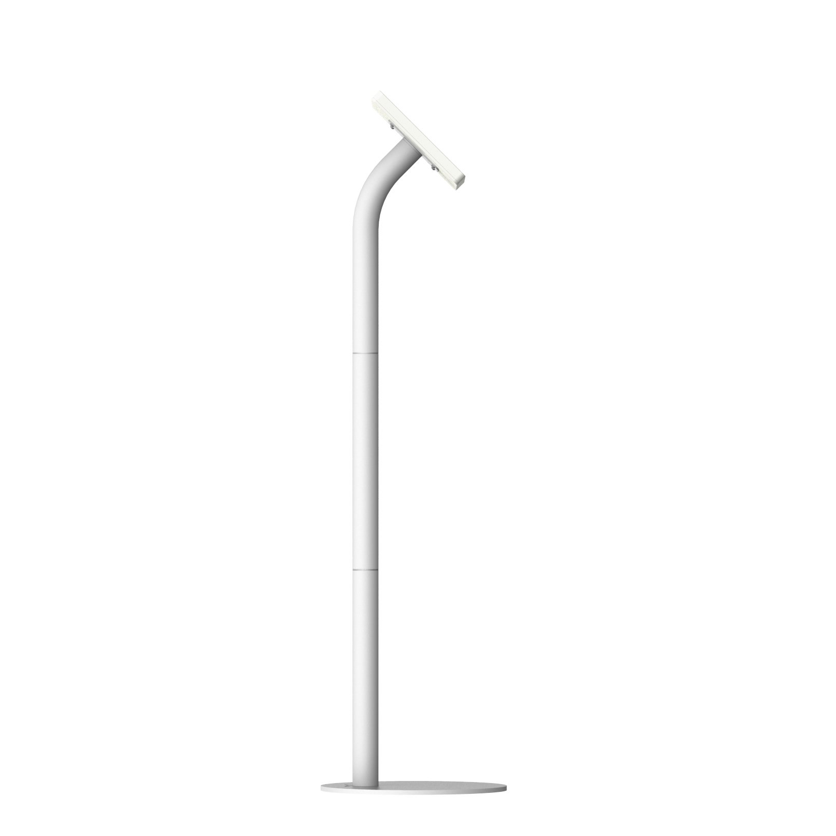 VidaMount White Enclosure & Floor Stand Bundle - Compatible with Samsung Galaxy Tab A 10.1 (2016 Model) - Perfect for Home, Office & Commercial Tablet Displays