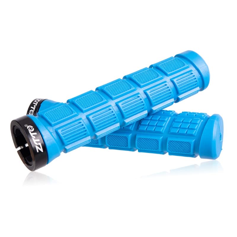 Premium Aluminum & Soft Rubber Bike Grips - Anti-Slip MTB/Road Bicycle Handlebar Covers for Comfortable Cycling | Ideal for Mountain Biking, Commuting & Long-Distance Rides