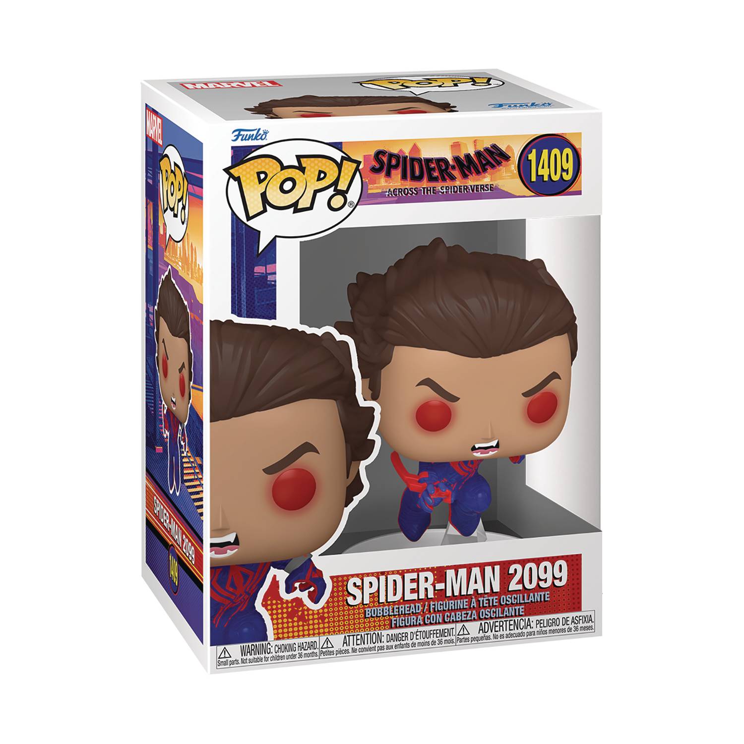Marvel Spider-Man Across the Spider-Verse S2: Spider-Man 2099 (Unmasked) Action Figure - Collectible Toy for Fans & Gift for Marvel Lovers - Perfect for Display, Play & Comic Book Collections