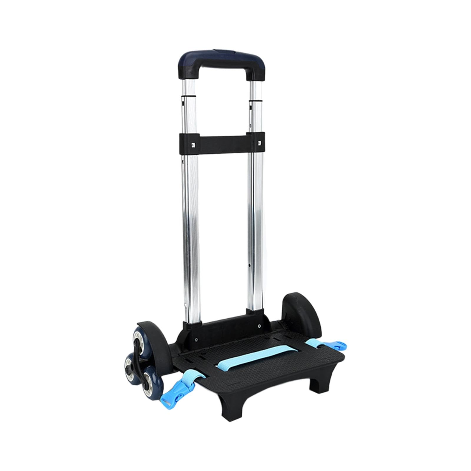 Best 6-Wheel Portable Rolling Backpack for Travel & Shopping - Lightweight & Durable Blue Carry-On Luggage | Perfect for Airports, Commuting & School