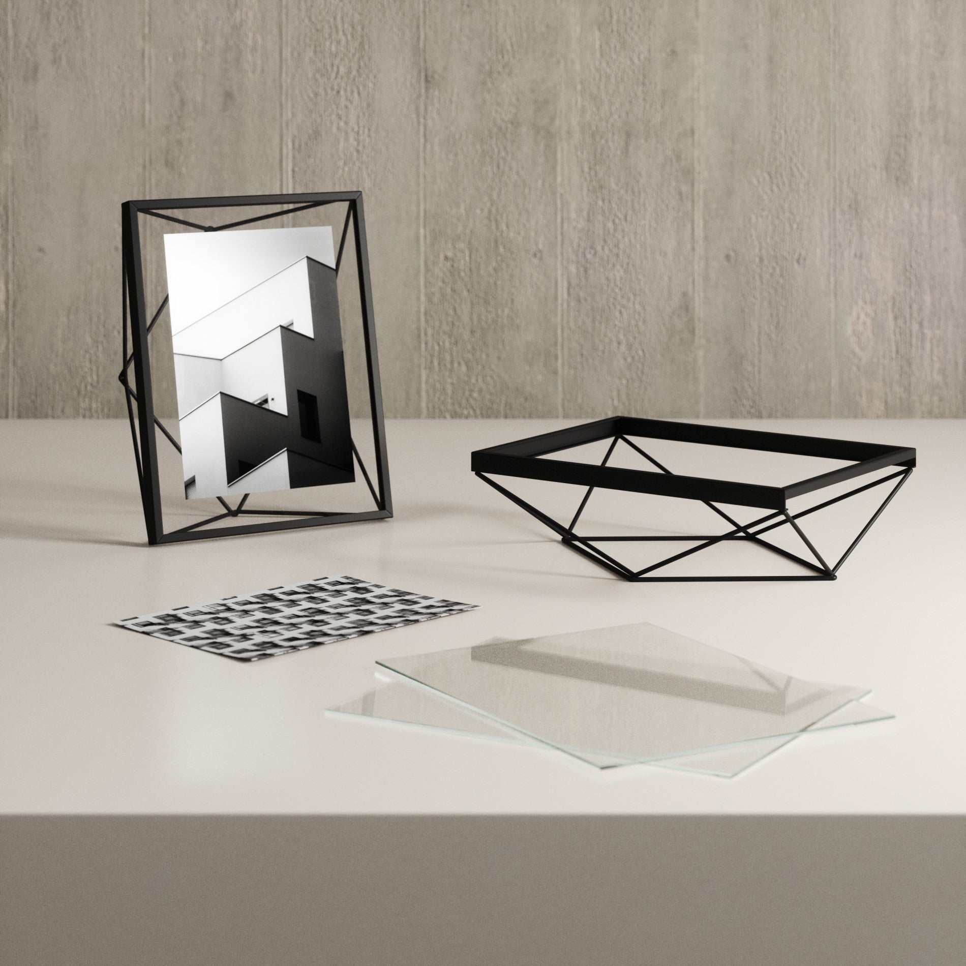 Prisma Picture Frame - Elegant Modern Photo Display for Wall & Tabletop - Perfect for Home Decor, Office, and Gift Giving