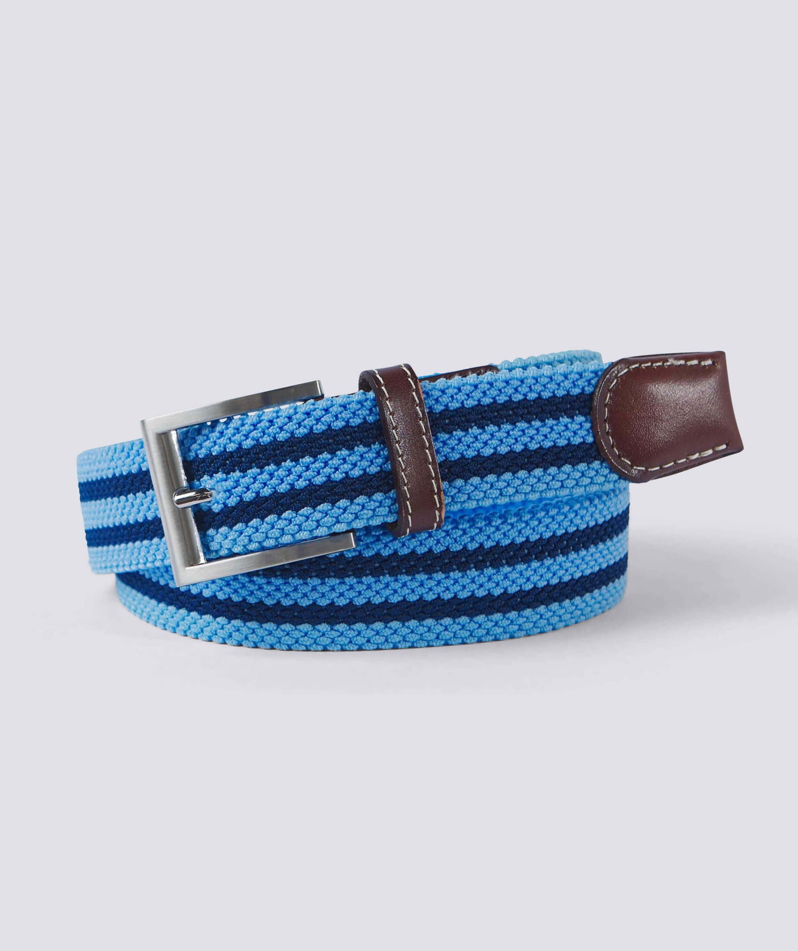 Karst Striped Belt for Men & Women - Adjustable Fashion Waist Belt - Perfect for Jeans, Pants & Dresses | Casual & Formal Wear Accessory