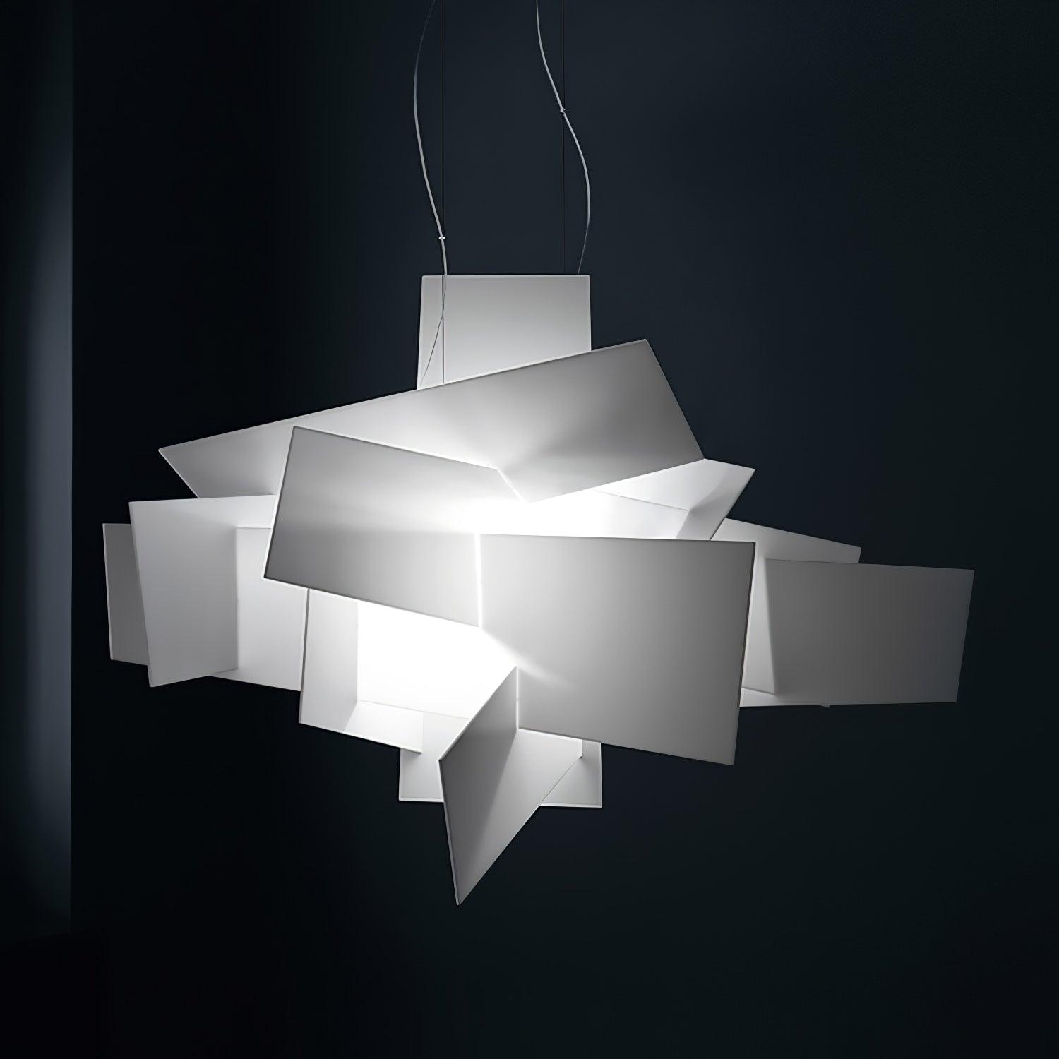 Modern Big Bang Pendant Light Fixture - Industrial Style Ceiling Lamp for Kitchen Island, Dining Room & Living Room Decor