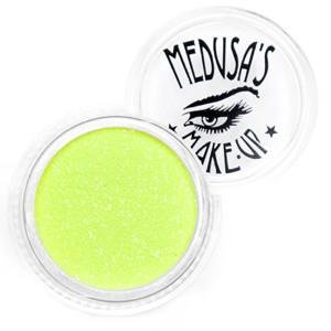 Medusa's Makeup Cosmetic Glitter Powder - Neon Yellow | Vegan, Cruelty-Free Body & Face Glitter for Festival, Rave, Halloween & Cosplay