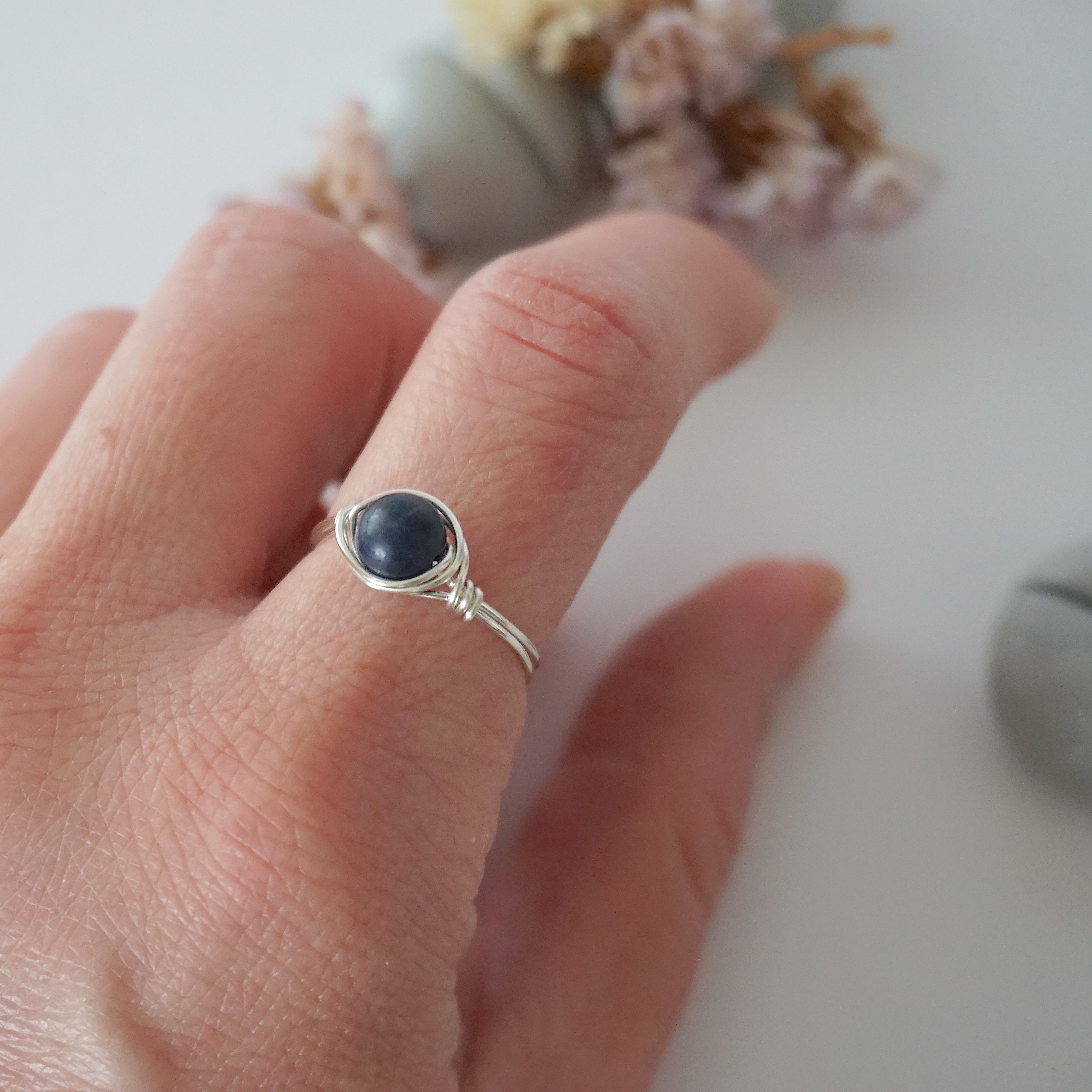 Elegant Birthstone Ring with Genuine Sapphire - Perfect for Birthdays, Anniversaries & Everyday Wear