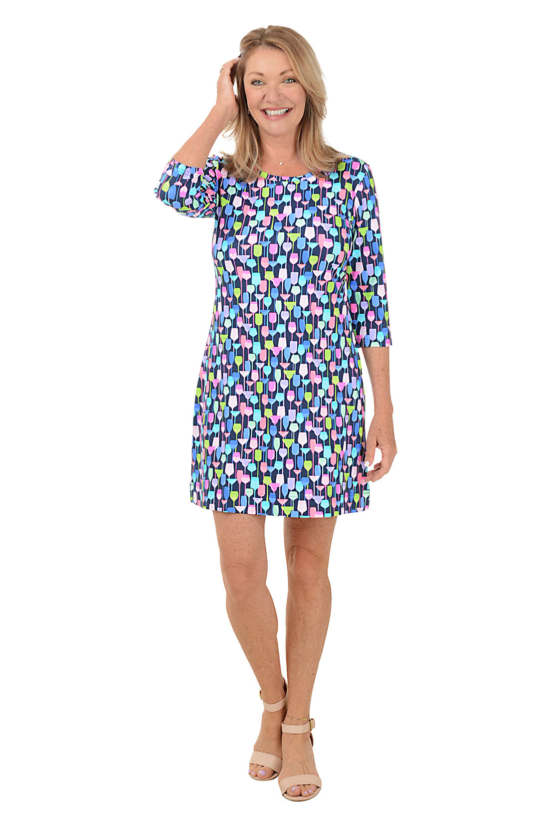 UV Protection UPF50+ Wine Glasses - Portable Travel Dress for Outdoor Picnics, Beach Parties & Camping Trips