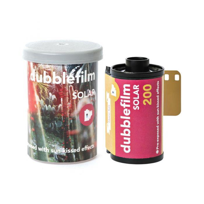 Dubblefilm Solar ISO 200 35mm Film - 36 Exposures for Vintage & Artistic Photography - Perfect for Sunny Days, Travel & Creative Projects