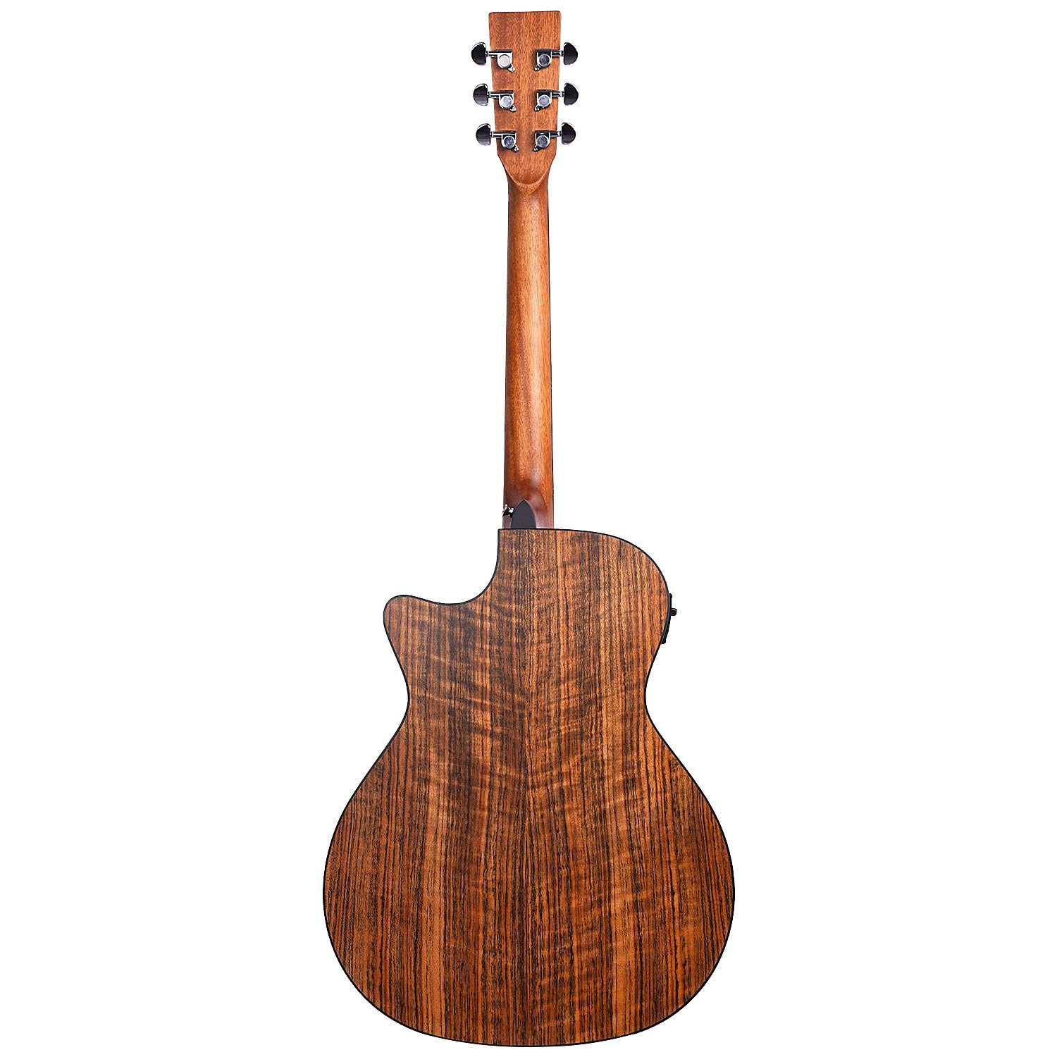 Kadence Electric Acoustic Guitar (Ash Wood) - Semi Acoustic Guitar with Built-in Pickup, Tuner, Capo, Strings, Picks, Strap & Gig Bag - Perfect for Beginners & Professionals - Ideal for Live Performances, Studio Recording & Home Practice