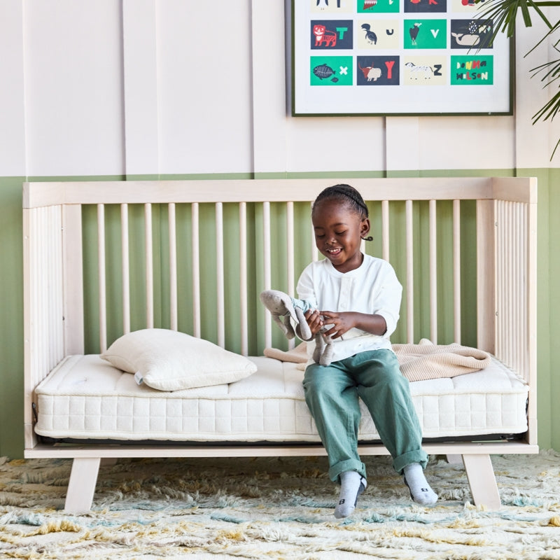 Organic Crib Mattress - Non-Toxic, Breathable & Hypoallergenic Baby Mattress for Safe Sleep | Perfect for Nursery, Daycare & Travel Cribs