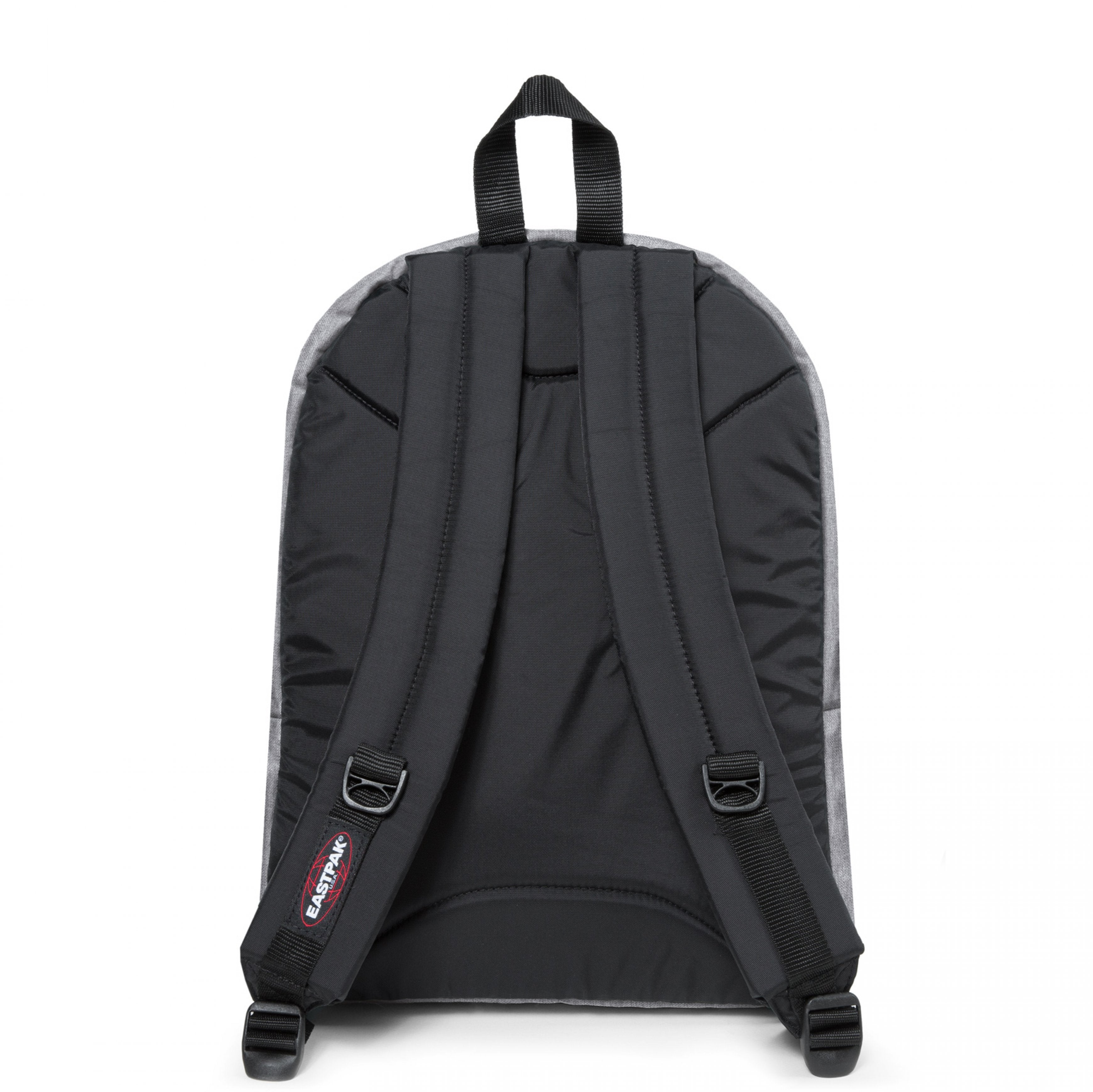 Eastpak Pinnacle Backpack - Durable Laptop Backpack for School & Travel, Sunday Grey - Perfect for College Students, Work Commute & Outdoor Adventures