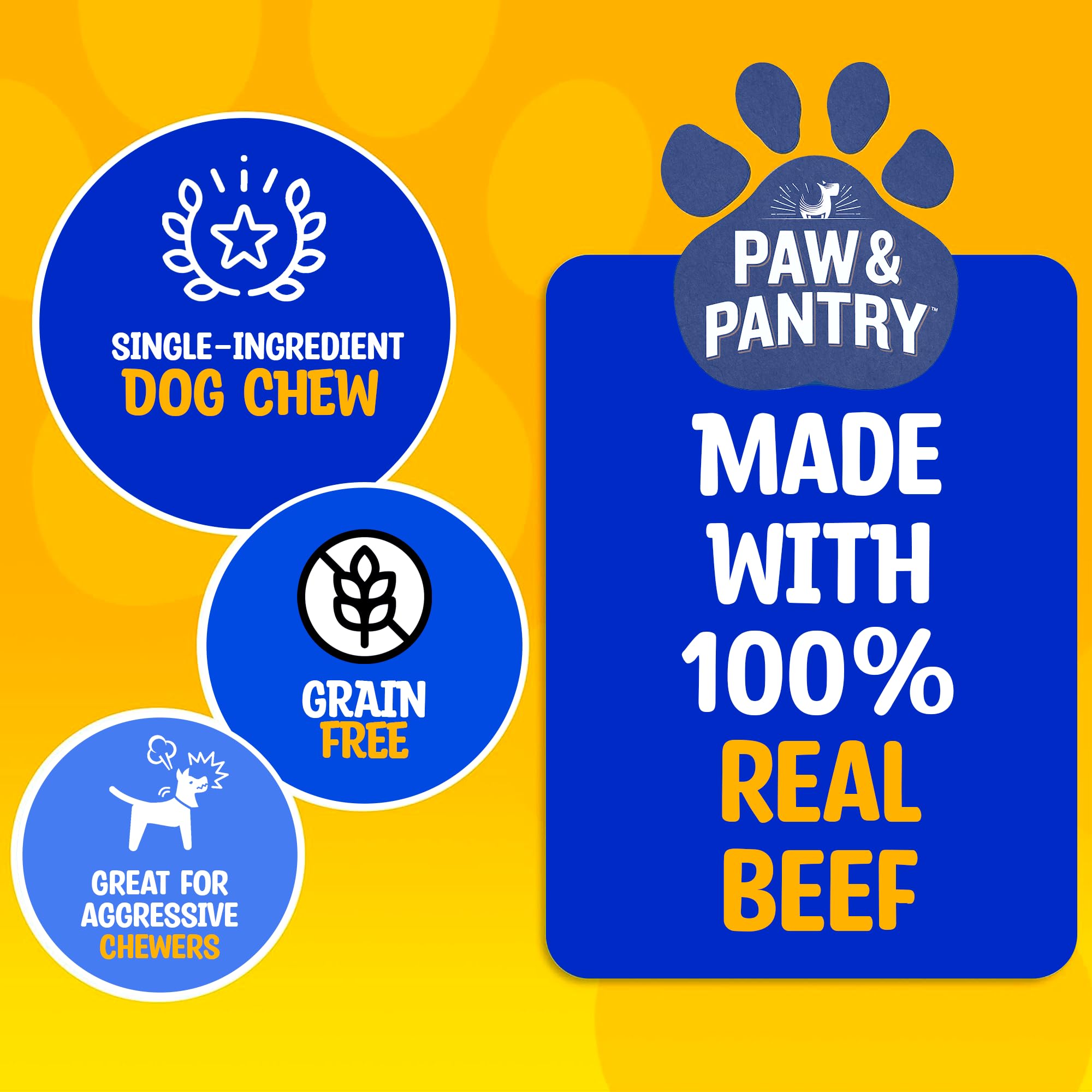 All-Natural Beef Cheek Rolls for Dogs - 5