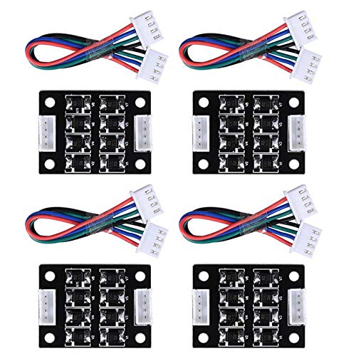4PCS TL-Smoother V1.0 Module for 3D Printer Stepper Motor Drivers - Reduce Noise & Improve Print Quality - Perfect for DIY 3D Printing Projects & Maker Workshops