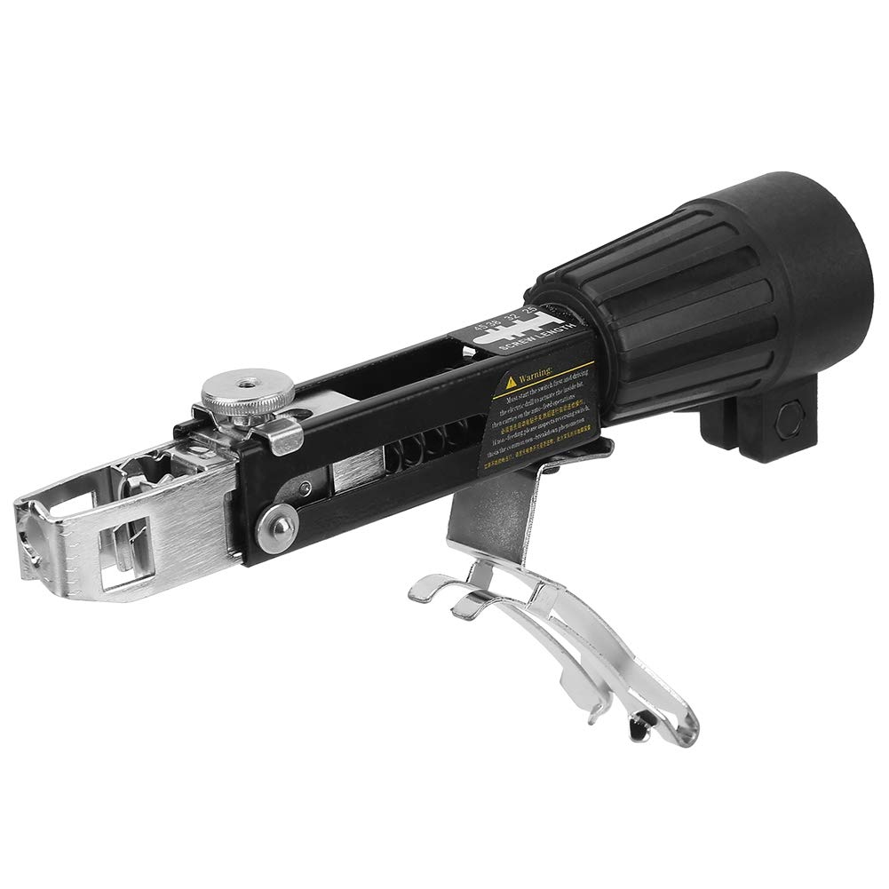 ViaGasaFamido Cordless Automatic Nail Gun Drill Chain Set - Drywall Screw Gun Attachment & Electric Drill Adapter for Woodworking | Perfect for DIY Projects, Home Renovation, and Professional Construction Work