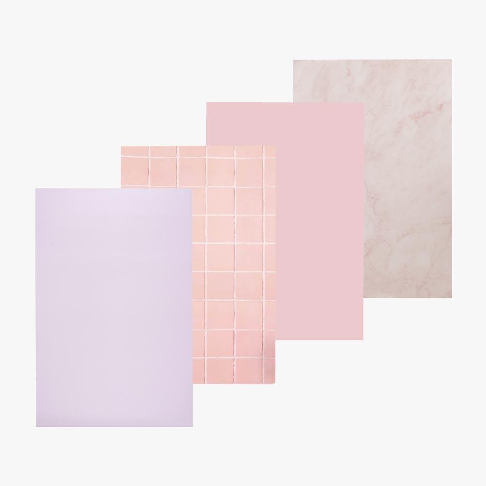 56cm x 87cm Flat Lay Instagram Backdrop - Pretty Young Thing Photography Bundle for Social Media, Product Showcase & Blog Content Creation