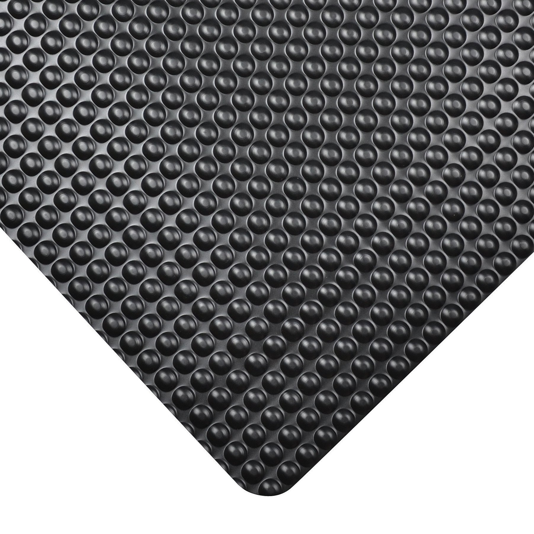 Notrax 482 Bubble Trax® Anti-Fatigue Safety Mat - 3' x 5' Black Floor Mat for Home, Office & Commercial Use - Comfortable Standing Mat for Workstations, Kitchens & High-Traffic Areas