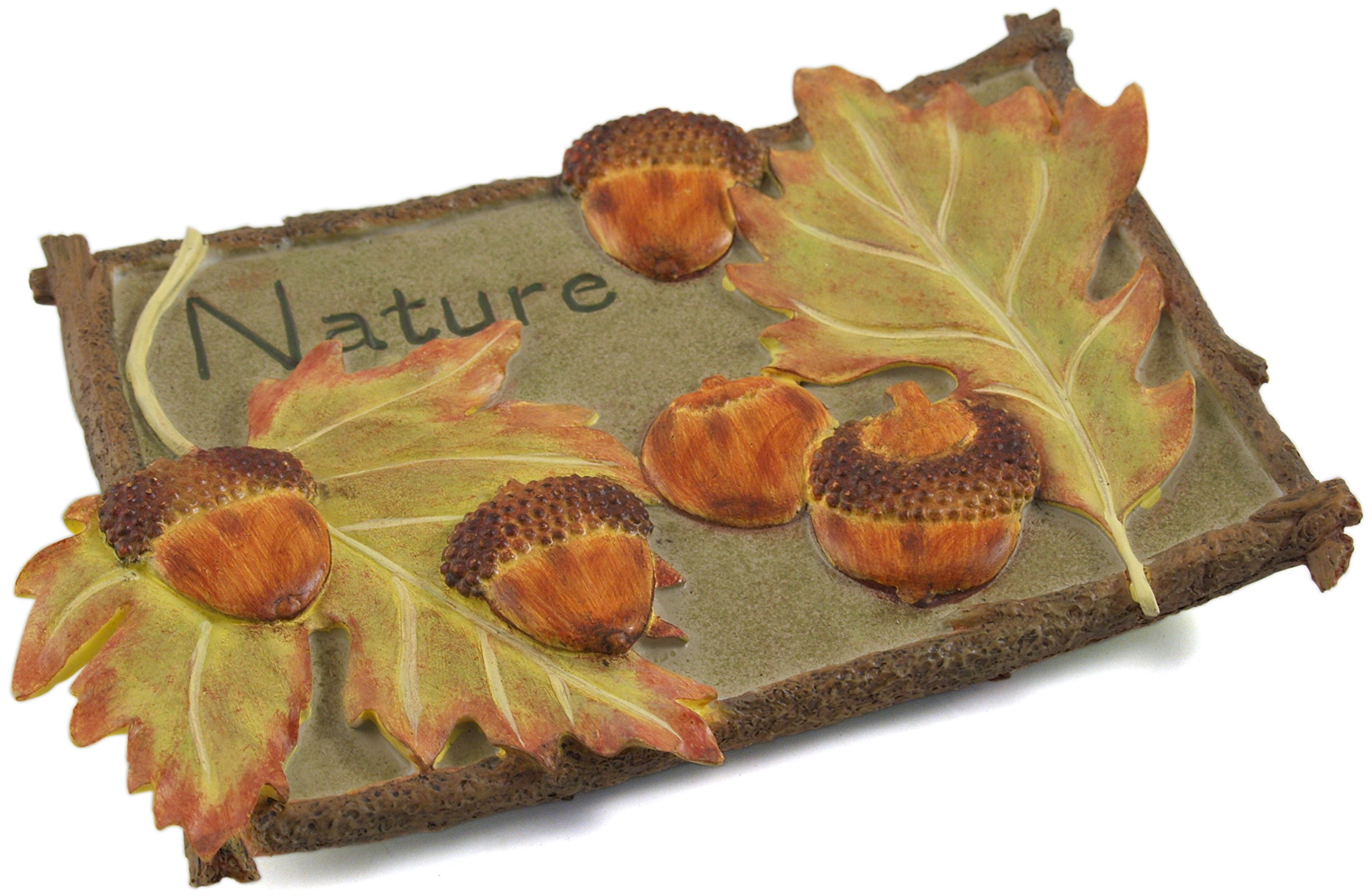 Hand Painted Wilderness Theme Soap Dish - Nature-Inspired Ceramic Soap Holder for Bathroom Decor | Perfect for Rustic, Cabin, or Outdoor Themed Showers