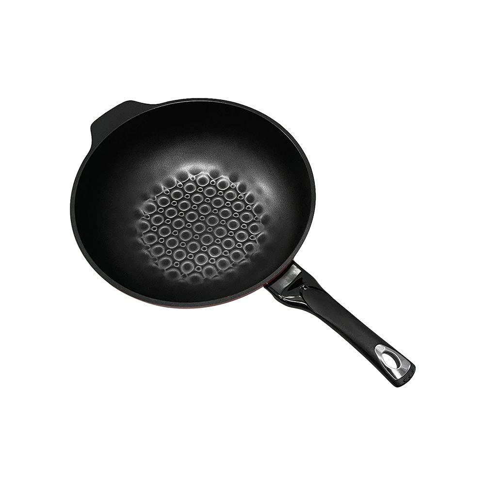 **Prolinemax 13-Inch (32cm) Nonstick Wok Pan - 3D Diamond Coating, Durable & Scratch-Resistant - Perfect for Stir-Fry, Deep Frying & Asian Cooking**