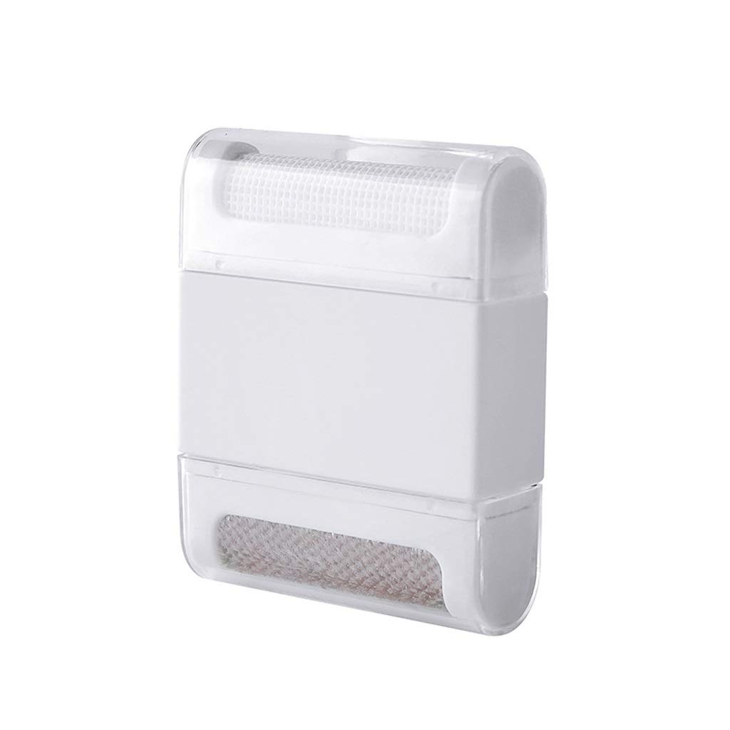 LYKYL Portable Mini Lint Remover & Fabric Shaver - Electric Fuzz Ball Trimmer for Sweaters, Clothes, Laundry - White | Perfect for Home, Travel & Garment Care