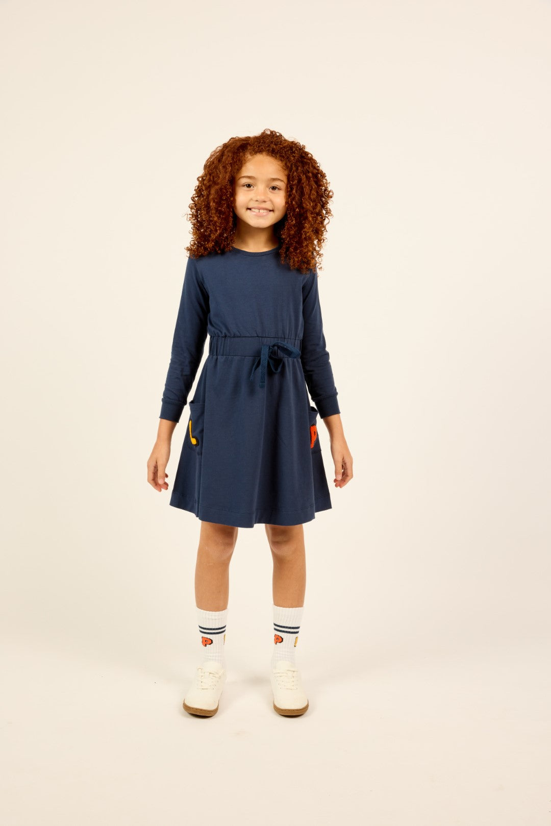 Little Parni Navy Blue Pocket Dress for Women - Casual Summer Mini Dress with Pockets | Perfect for Beach, Vacation, and Everyday Wear