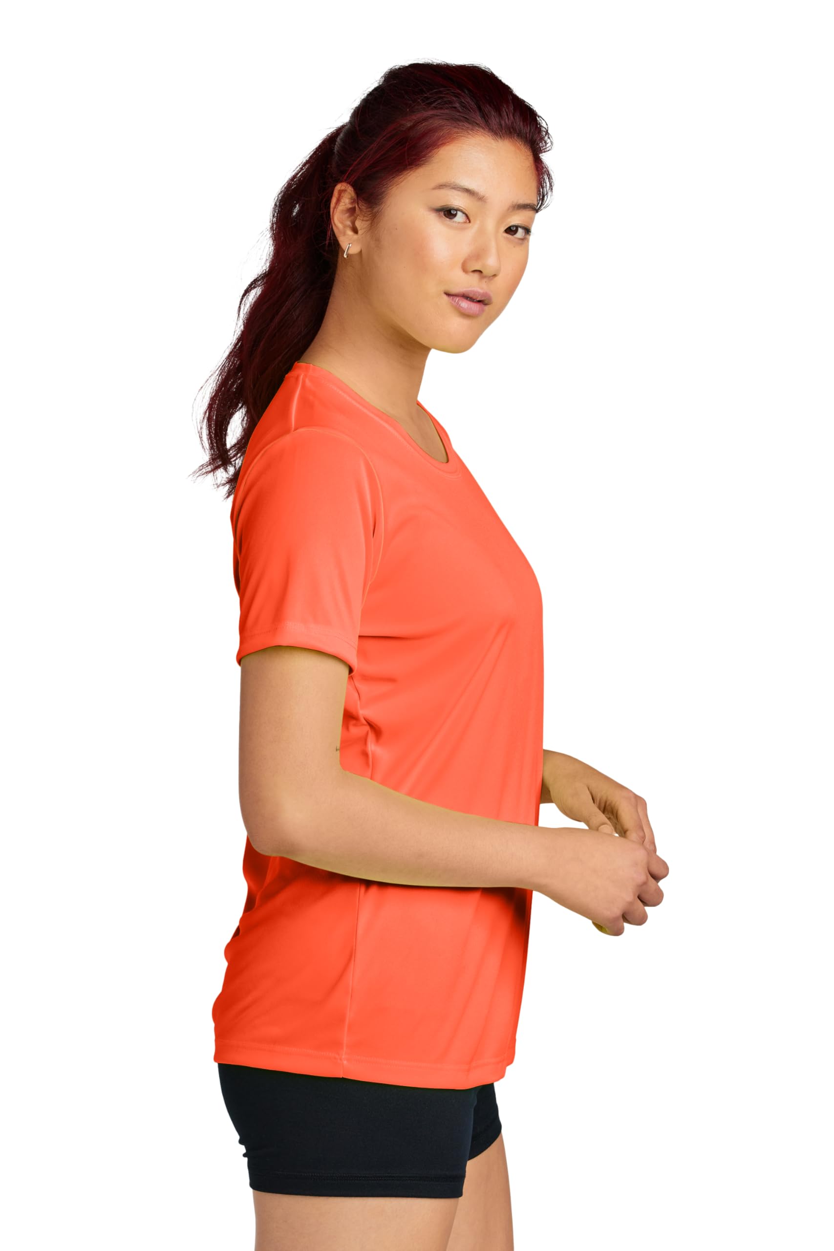 Clothe Co. Women's Workout Tops - Breathable Gym Shirts for Yoga, Running & Fitness - Plus Size Activewear for Women