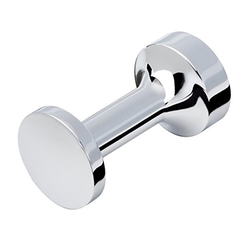 Geesa Chrome Bathroom Robe Hook 2802 - Heavy Duty Towel Hanger for Bath, Shower, Spa, and Bedroom Organization