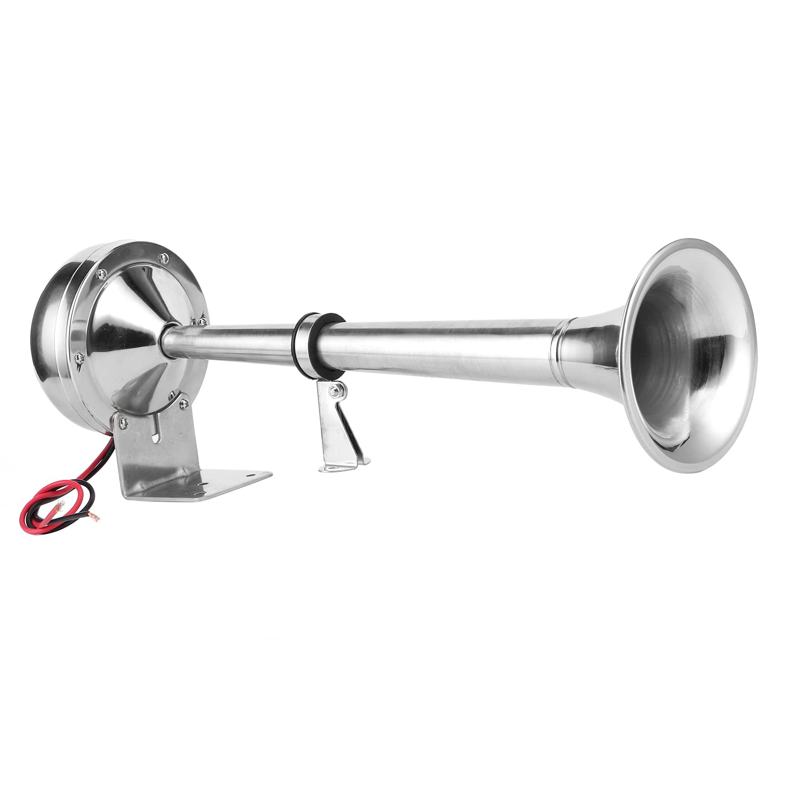 12V Single Air Horn - Easy to Install, Anti-Corrosion Marine & Truck Air Horn for Boats, Trucks, Lorries - Perfect for Emergency Alerts & Vehicle Safety